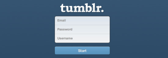 tumblr sign in